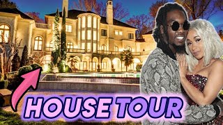Cardi B & Offset | House Tour | Mansión Enorme En Atlanta