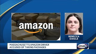 Massachusetts Amazon driver accused of stealing packages