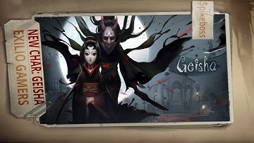 Identity V: New Hunter first look l Geisha NA/EU Server (with bots)