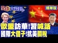 馮德萊恩訪華 貿易 地緣政治 交鋒 習近平 中歐皆國際社會 大個子 美關稅施壓碰瓷 全球大視野 精華版 全球大視野Global Vision 馮德萊恩訪華 貿易 地緣政治 交鋒 習近平 中歐皆國際社會 大個子 美關稅施壓碰瓷 全球大視野 精華版 全球大視野Global Vision