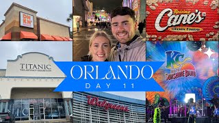 Titanic Artifact Exhibition | Raising Canes & KC and the Sunshine Band Live Concert | Orlando Day 11