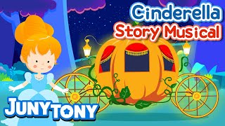 Cinderella | Story Musical | Fairy Tales | Kids Stories | Nursery Rhymes | JunyTony