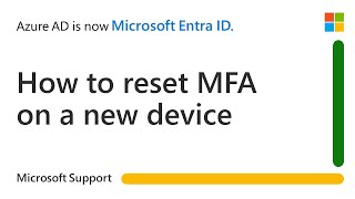 How to reset multi-factor authentication (MFA) on a new device or if a device is lost | Microsoft