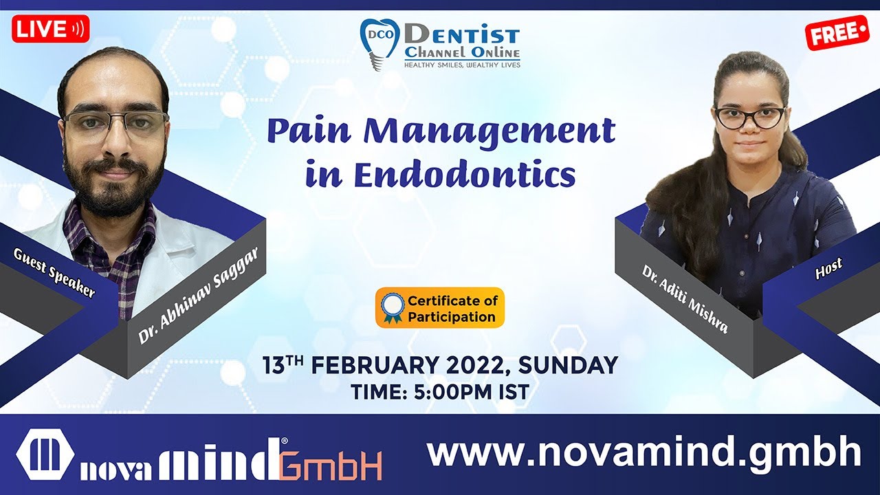 Pain Management In Endodontics YouTube