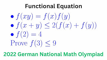 An Interesting Functional Equation Problem, German National Math Olympiad, 2022