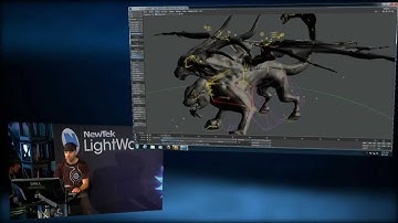 LightWave 11.5 - Using Motion Capture File With Genoma