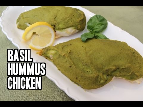 Basil Hummus Crusted Chicken - St. Patrick