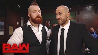 Cesaro & Sheamus unite during a massive bar fight: Raw, Nov. 28, 2016