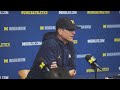 Cade McNamara and head coach Jim Harbaugh address the quarterback battle at Michigan