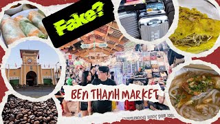 Full Exploring Most Popular market in Saigon Vietnam - Ben Thanh Market - Shopping and Food Paradise Update