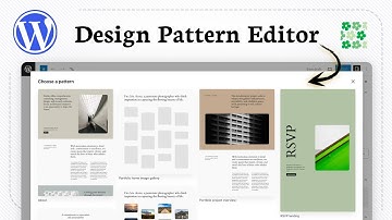 Een patroon toevoegen in WordPress (Design Upgrade)