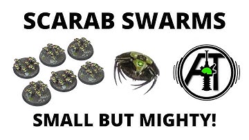 Canoptek Scarab Swarms Rules and Tactics - Necrons Codex Unit Review
