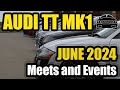 Audi tt  tt car shows and tt car events in uk  june 2024