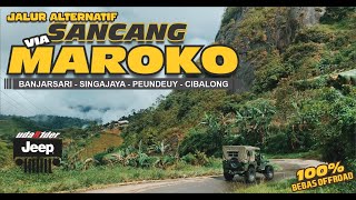 RUTE ALTERNATIF SANCANG - PAMEUNGPEUK via MAROKO, 100% Mulus tinggal Gaspolll... with Jeep #1