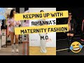 LATEST!!! RIHANNA BROKE THE MATERNITY FASHION 💅  WORLD .