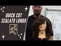 Taglio scalato lungo (quick cut asimmetrico) | Corso taglio capelli
