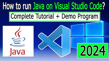 Run Java in Visual Studio Code on Windows 10/11 [ 2024 Update ] JDK installation