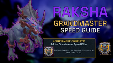 Raksha GrandMastery - Speed Kill Rotation Breakdown & Tutorial