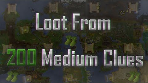 Loot From 200 Med Clues / 6000 Implings !!!