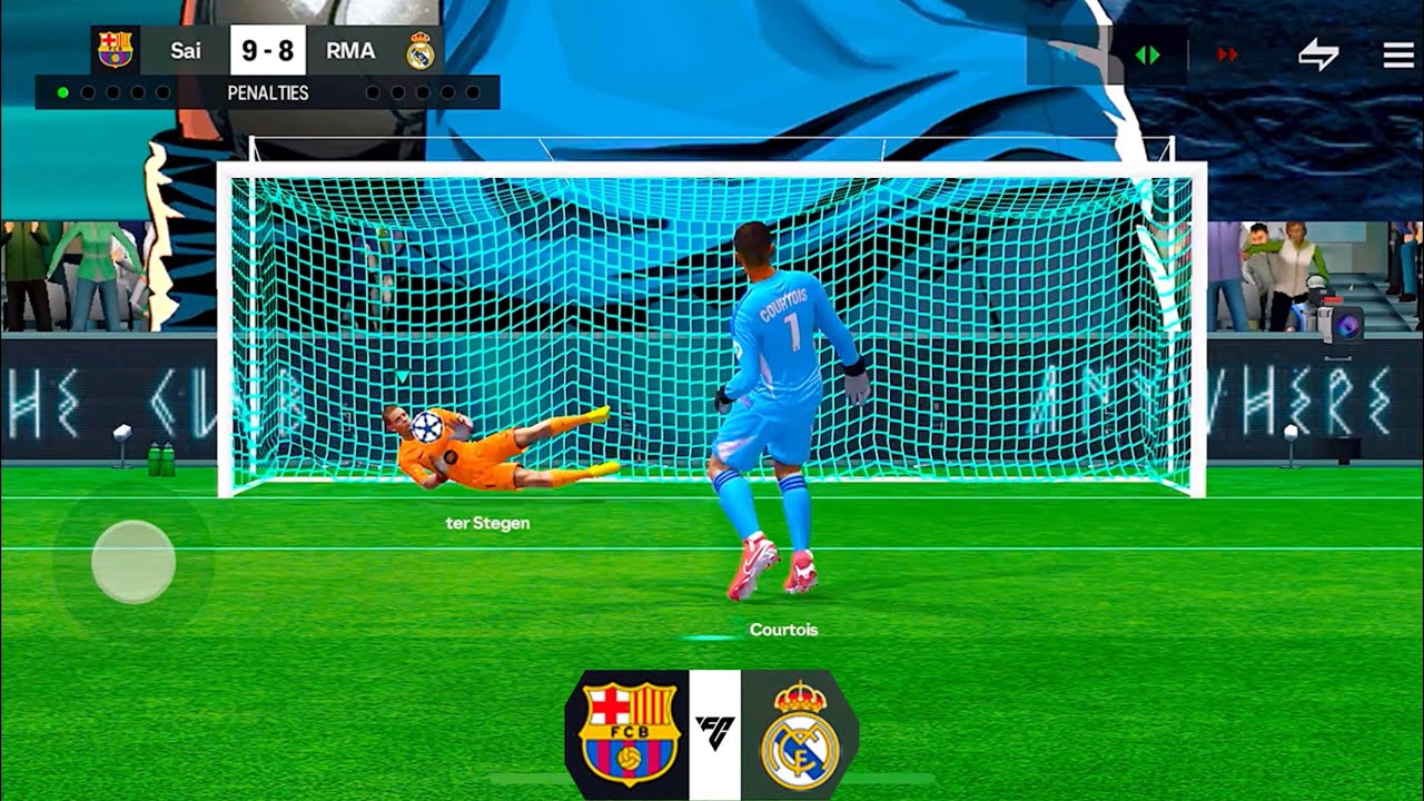 Penalty Shootout • #65 • FC Barcelona Vs Real Madrid CF | Fc Mobile ...