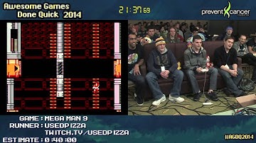 Mega Man 9 Speed Run (0:32:56) by usedpizza #AGDQ 2014
