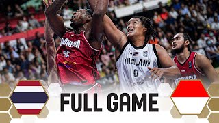 Thailand v Indonesia  | Full Basketball Game | FIBA Asia Cup 2025 Qualifiers