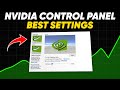 *2025* BEST NVIDIA Control Panel Settings For GAMING &amp; Performance!