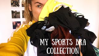 MY SPORTS BRA COLLECTION (OVER 40!!!) - DANCE/YOGA/FITNESS | Phoebe Stallan