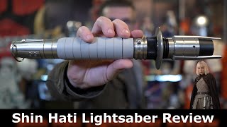 Star Wars Ahsoka : Shin Hati Custom Lightsaber Review ( NSabers, TXQ )