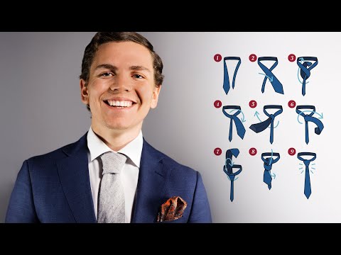 Video: Hvordan strikker jeg en slipsknute?