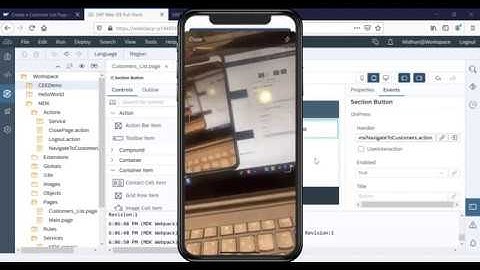 SAP Mobile Development Kit, Web IDE Tooling