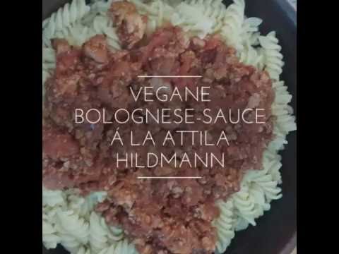 Vegan Bolognese Sauce A La Attila Hildman Youtube