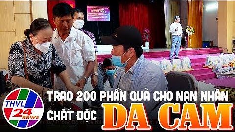 Trao 200 phần quà cho nạn nhân chất độc da cam