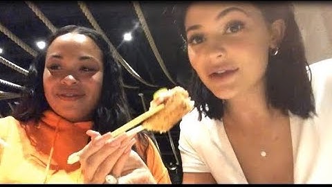 Kylie Jenner | Sushi Mukbang 🍣