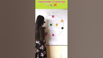 IQ Test! Connect the same colours and without crossing the lines.! #art #game #shorts #challenge