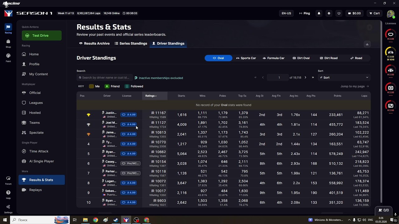 [UA] Training Nurb 24h(not combined) | iRacing