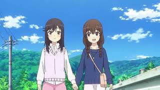 【のんのんびよりのんすとっぷ】ほたるんとこのみの手つなぎシーン
