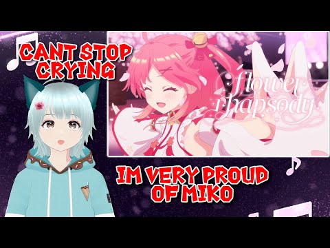 【REACTION】Sakura Miko Flower Rhapsody / さくらみこ Animation MV | 35P Reacts | First Time Reaction