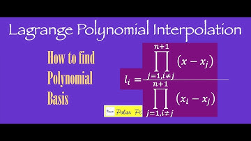 Lagrange Polynomial Interpolation