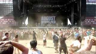 August Burns Red - White Washed (wall of death) Live HD @ Nova Rock 2012-06-08