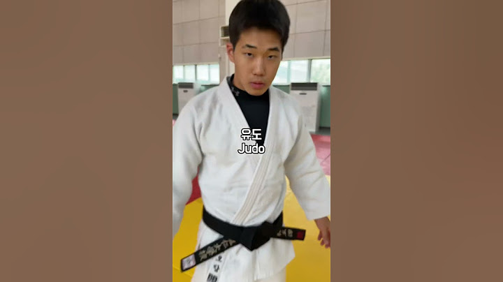 유도랑 태권도가 길에서 싸움이 난다면???🤣 @kkibul_e