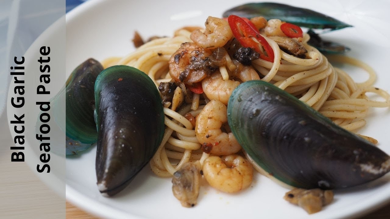 Black Garlic Pasta with Simple Shallot Sauce - The Original Dish