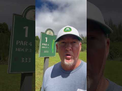 Free Golf in Hawaii  Hole #1 The Cavendish #golffree #golfaddiction #golfinhawaii