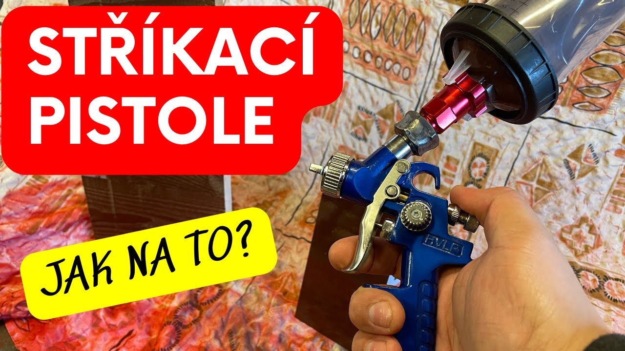 Jak namíchat barvu do pistole?