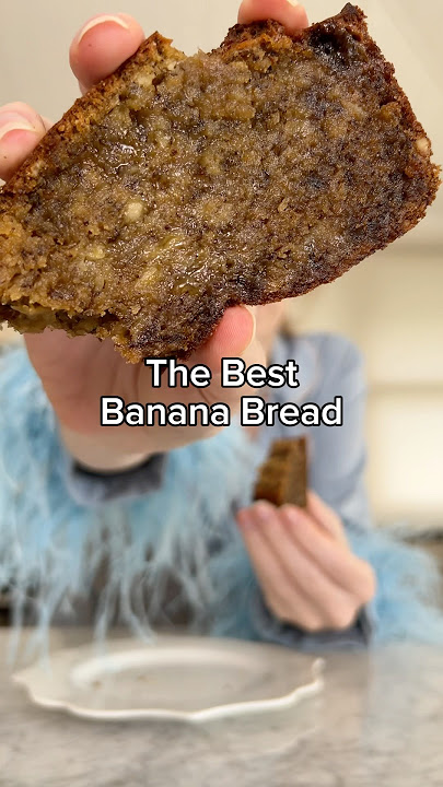 BEST BANANA BREAD RECIPE 🍌🍞 #baking #bread