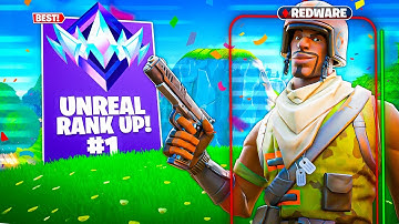 I CHEATED to #1 Rank on Fortnite (World’s First Unreal)