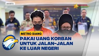 Uang Klien Dipakai Liburan, Pemilik WO Ayu Puspita Diamankan Polisi - [Metro Siang]