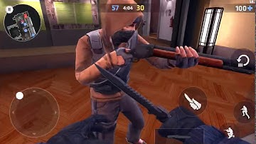 Sniper gameplay, practice mode in Critical Ops
