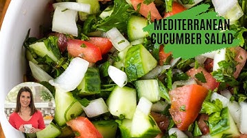Mediterranean Cucumber Salad