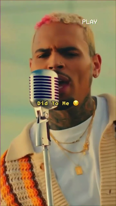 Chris Brown - Under The Influence | When Chris Brown Said… 💔